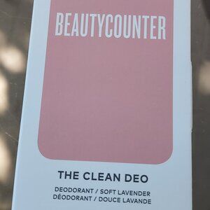 Beautycounter The Clean Deo – Aluminum-free deodorant in Soft Lavender NIB
